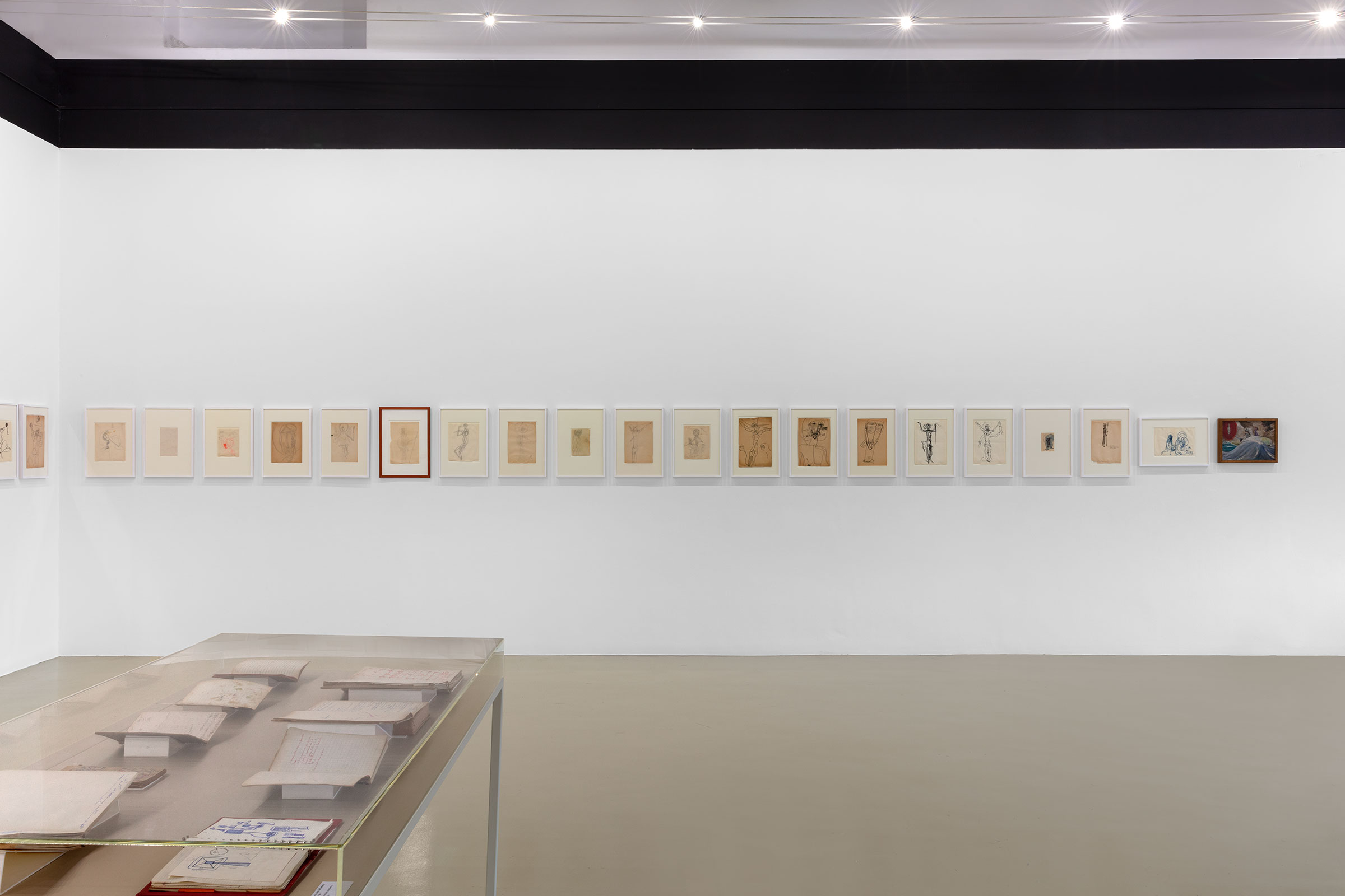 u0022Fabio Mauri. Esperimenti nella verifica del Male / Experiments in the verification of evilu0022, veduta espositiva